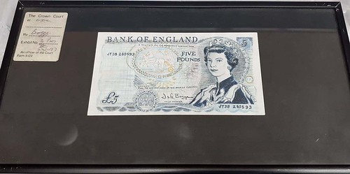 British Museum Boggs 5 Pound Front red